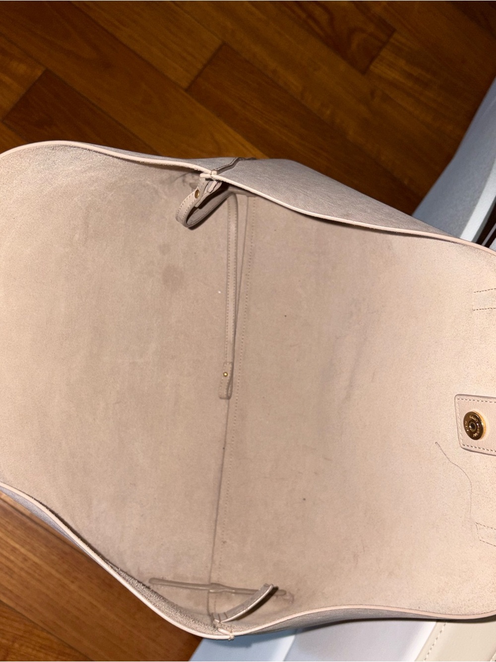 Saint Laurent YSL Shopping Leather Tote beige medium - Picture 5 of 13